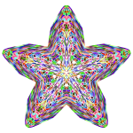 Decorated Colorful Star