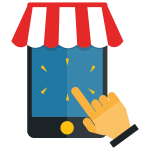 Mobile Shopping Illustration