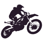 Motorbike Enduro Silhouette