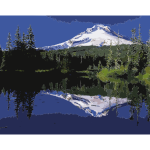 Mount Hood reflected in Mirror Lake Oregon