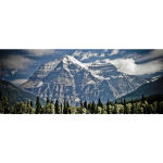 Mountain view vector image