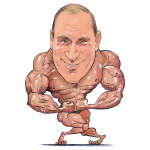 Muscular Putin