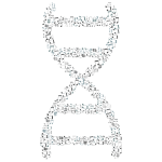 DNA Symbol with pattern