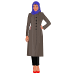 Download Muslim Woman Free Svg