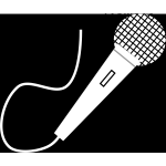Vector illustrationof microphone