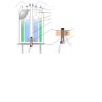Spectrometer scheme clip art