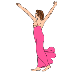 Naked dancer 4