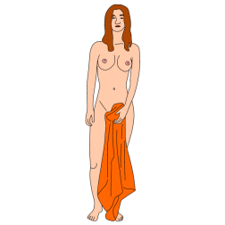 Naked woman III