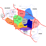 Negeri Sembilan original 9 chiefdoms