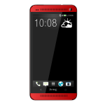 New hTC one red