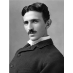 Nikola Tesla Age 34 Circa 1890