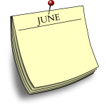Monthly note - June