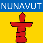 Nunavut Territory symbol vector illustration