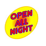 Open all night