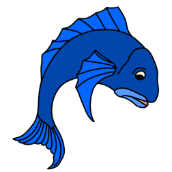 Old tired fish 1