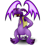 Purple dragon