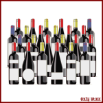 Different wine bottles image