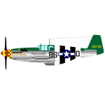 P-51B fighter