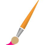 Paint Brush with Dye 4 2016033035