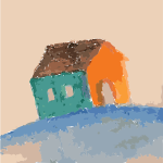 Painted Small Home untraced Vectorized 2016122026