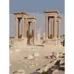 Palmyra Tetrapylon Request 2017020856