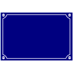Blue empty board