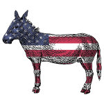 Patriotic Donkey