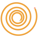 Pencil spiral
