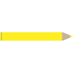 Yellow crayon