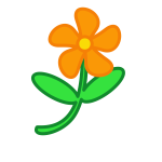 Flower clip art vector