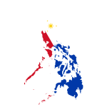 Philippines Map Flag