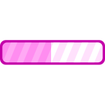 Pink progress bar
