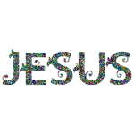 Polyprismatic Jesus Typography
