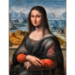 Prado Mona Lisa Enhanced Contrast