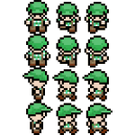 Pixel character image