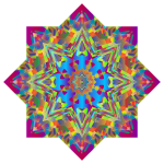 Prismatic Abstract Geometric Shape