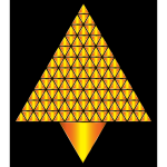 Prismatic Abstract Triangular Christmas Tree 9