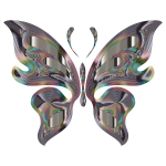 Prismatic Butterfly 15 Variation 2 No Background