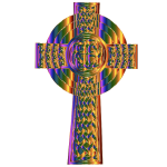 Prismatic Celtic Cross 2 Variation 2