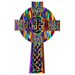 Prismatic Celtic Cross