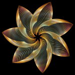 Prismatic Flower Line Art 2