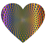Prismatic Hearts Vortex Heart 7
