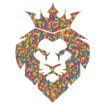 Prismatic Hexagonal Mosaic Lion King