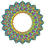 Prismatic Hypnotic Mandala 4