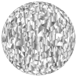 Prismatic Low Poly Sphere 4