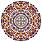 Prismatic Mandala Line Art 2 No Background
