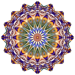 Prismatic Mandala Line Art 8 No Background