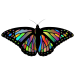 Prismatic Monarch Butterfly II