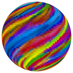 Prismatic Mosaic Marbled Orb