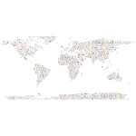 Prismatic Musical World Map 4 No Background